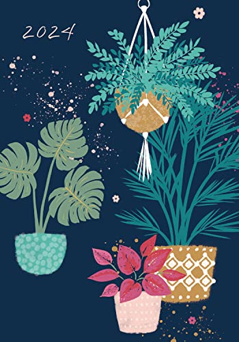 2024 Fashion Diary Happy Plants A6 Diary