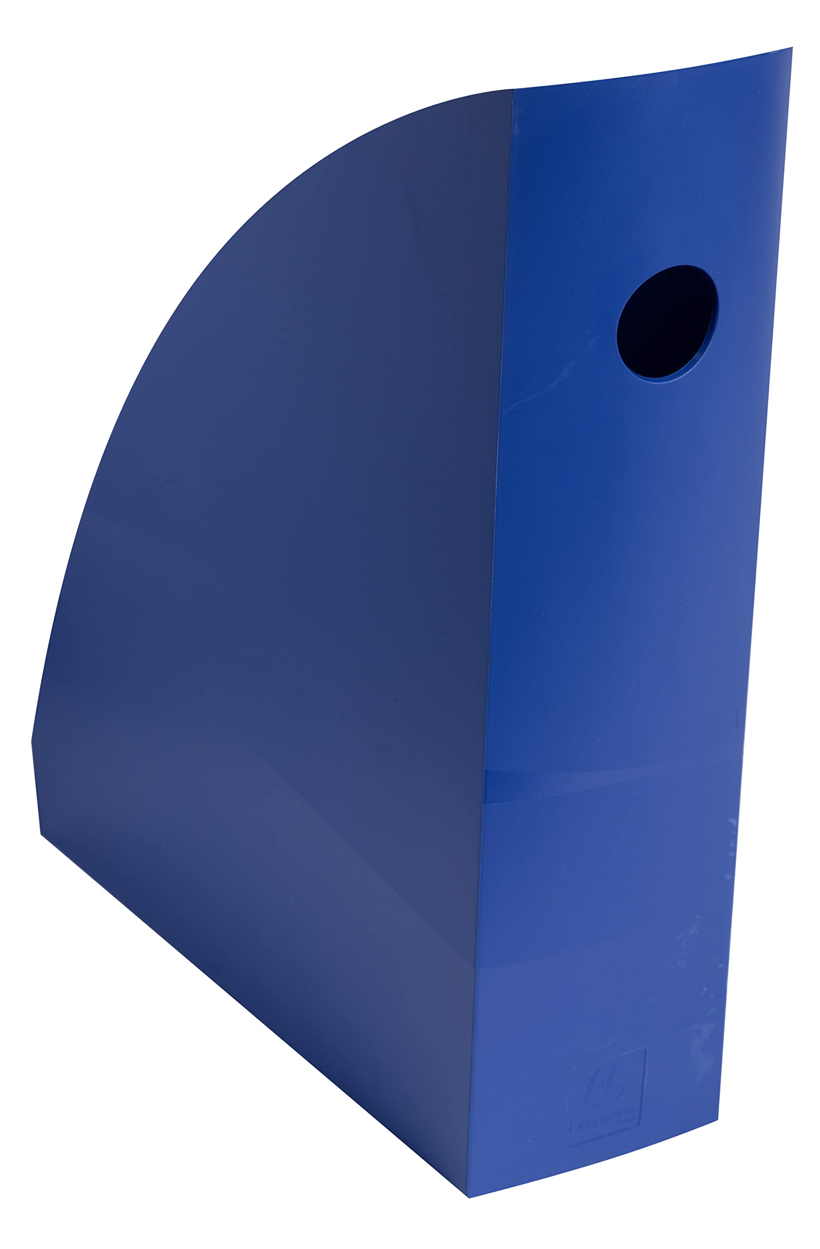 Exacompta - Ref. 18204D - 1 MAG CUBE BeeBlue magazine rack, magazine binder, storage for documents, catalogs, magazines width 8.2 cm - For A4 and A4 maxi formats - Navy blue color