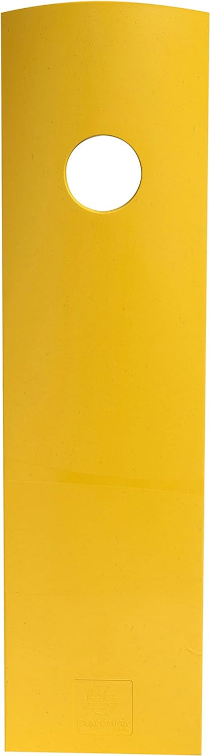 Exacompta - Ref. 18208D - 1 MAG CUBE BeeBlue magazine rack, magazine binder, storage for documents, catalogs, magazines width 8.2 cm - For A4 and A4 maxi formats - Saffron color