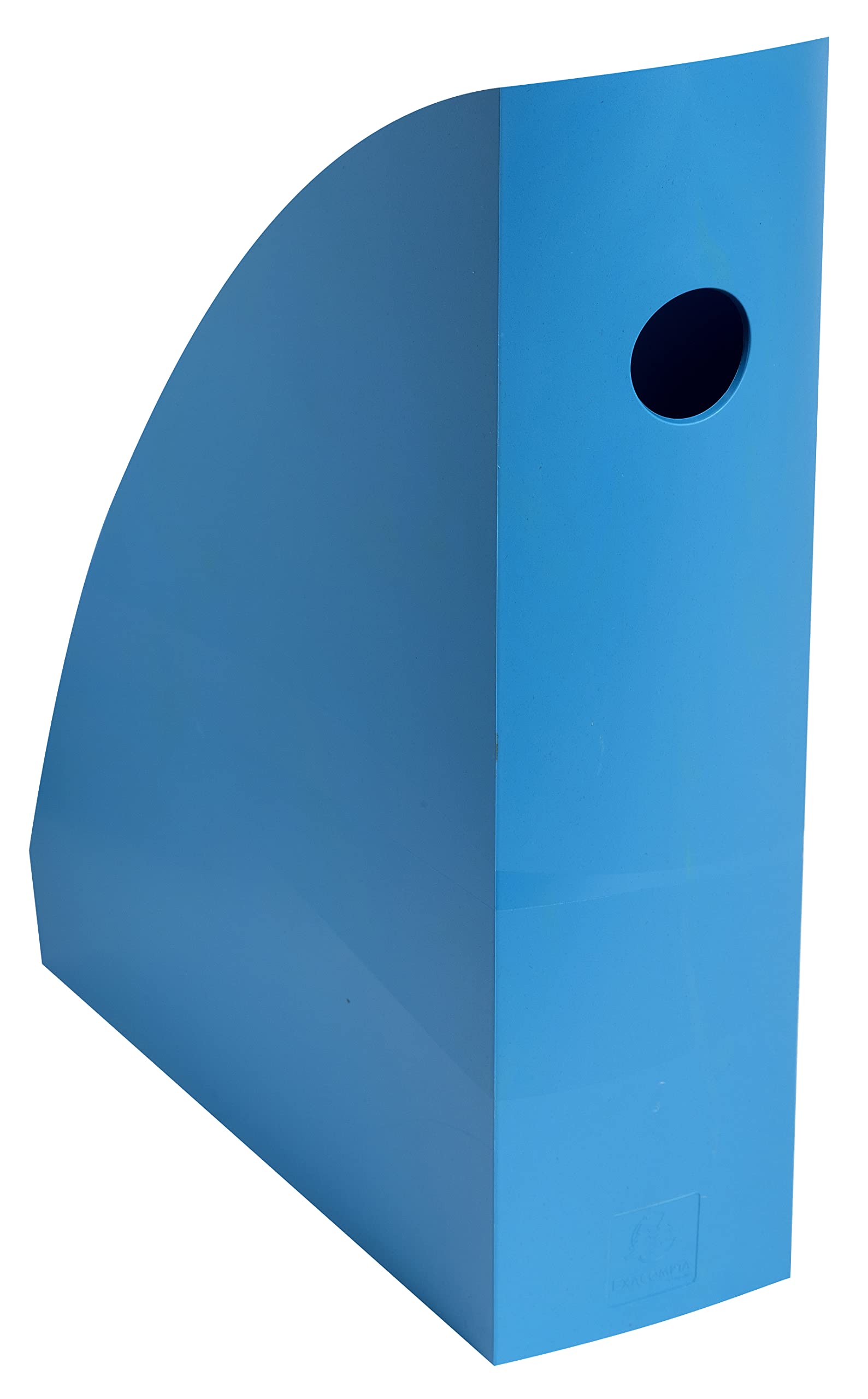 Exacompta - Réf. 18283D - 1 Porte-revue MAG CUBE BeeBlue, classeur à revue, rangement pour documents, catalogues, magazines largeur 8,2 cm - Pour formats A4 et A4 maxi - Couleur turquoise