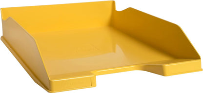 Exacompta - Ref. 113208D - 1 Mailbox COMBO MIDI Bee Blue - for A4+ format documents - dimensions 34.6 x 25.5 x 6.5 cm - saffron color 1 piece Saffron