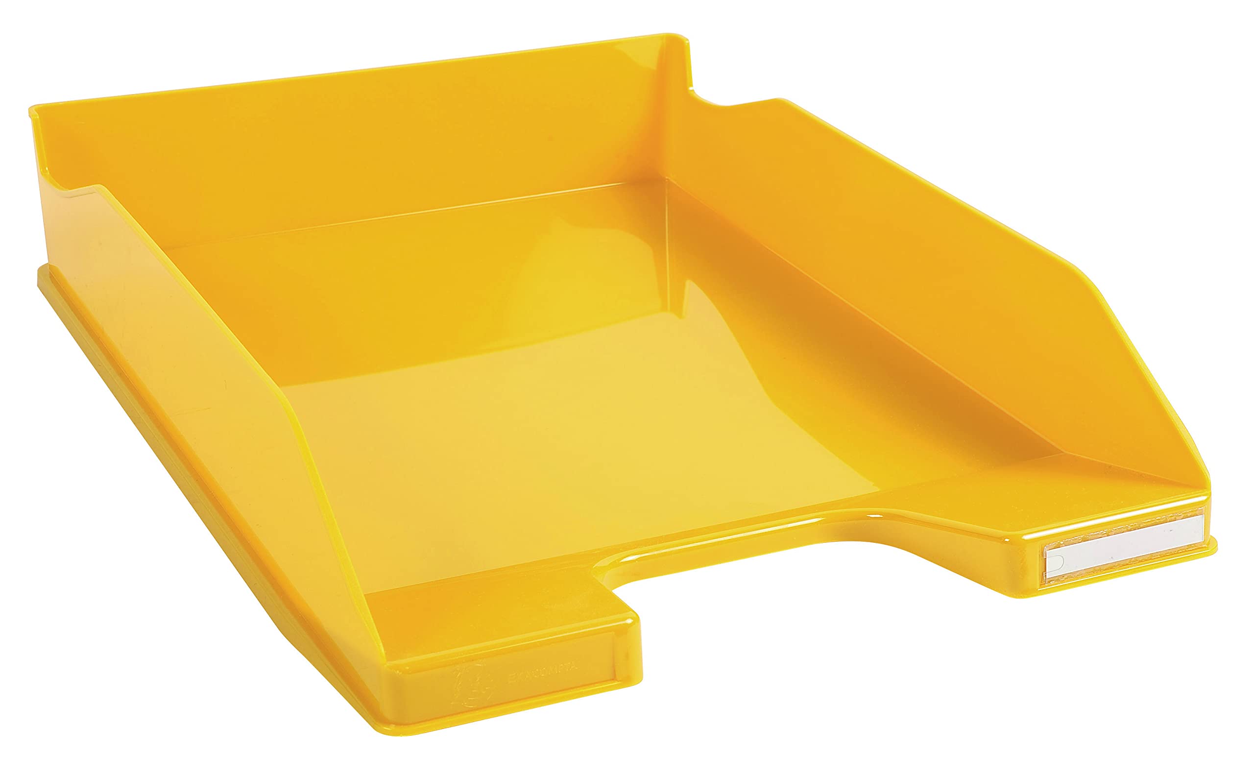Exacompta - Ref. 113208D - 1 Mailbox COMBO MIDI Bee Blue - for A4+ format documents - dimensions 34.6 x 25.5 x 6.5 cm - saffron color 1 piece Saffron