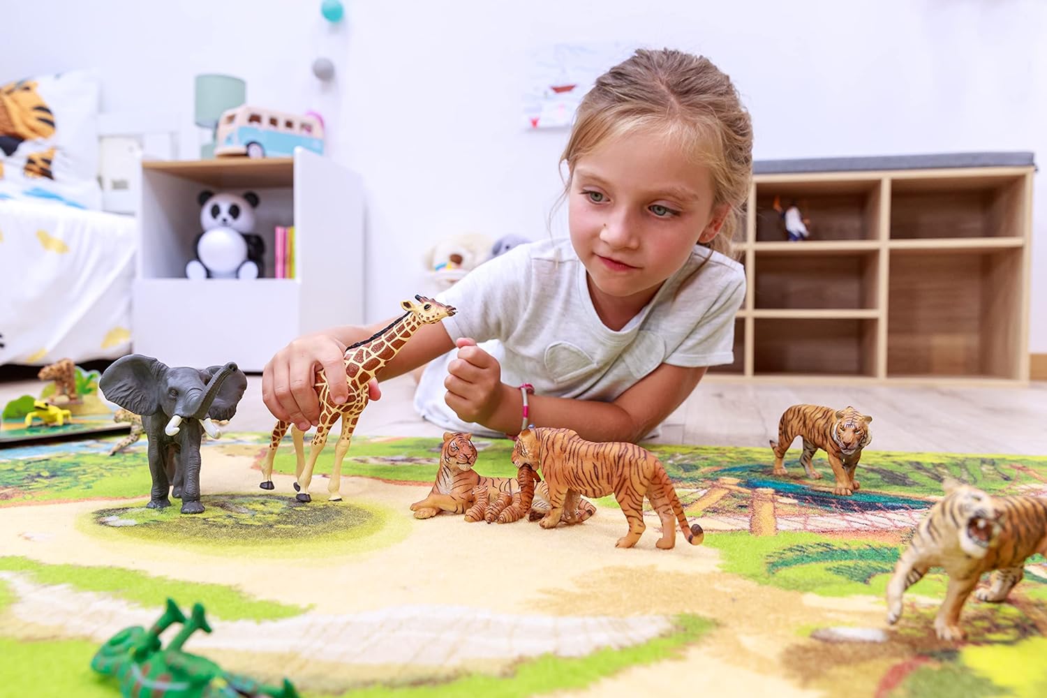 Papo WILD ANIMAL KINGDOM Tiere Figurine, 50031 Pyrenees Bear cub, Multicolour Papo 50031 Pyrenees Bear Cub, Multicolour