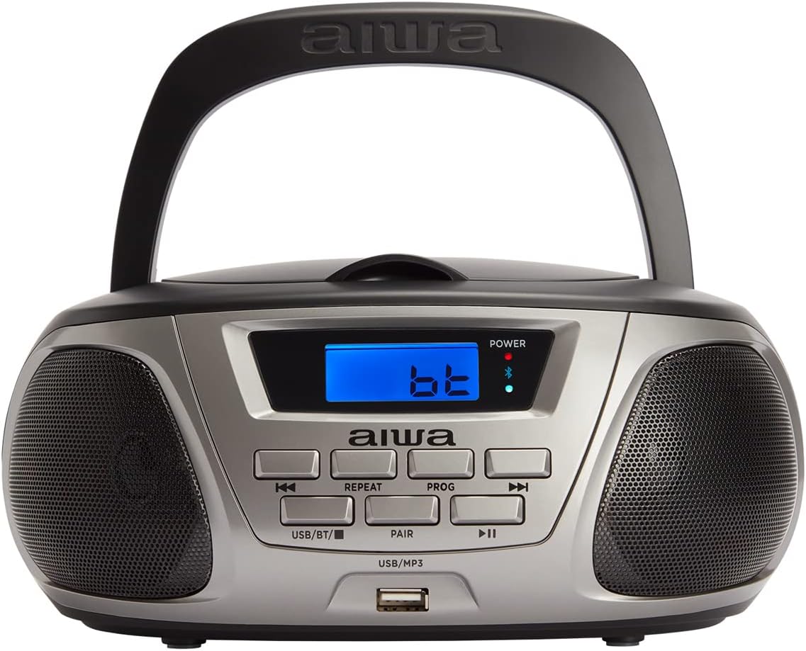 Silver Boombox