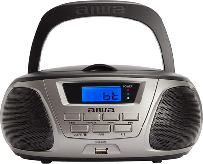 Silver Boombox