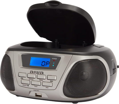 Silver Boombox