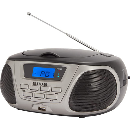 Silver Boombox