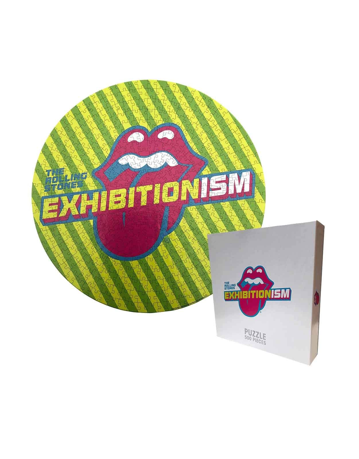 Rolling Stones Exhibitionism Round 500pc Jigsaw Puzzle (ro