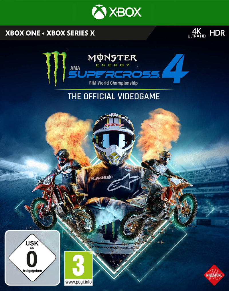 Monster Energy Supercross - The Official Videogame 4 (Xbox One) Xbox One Standard
