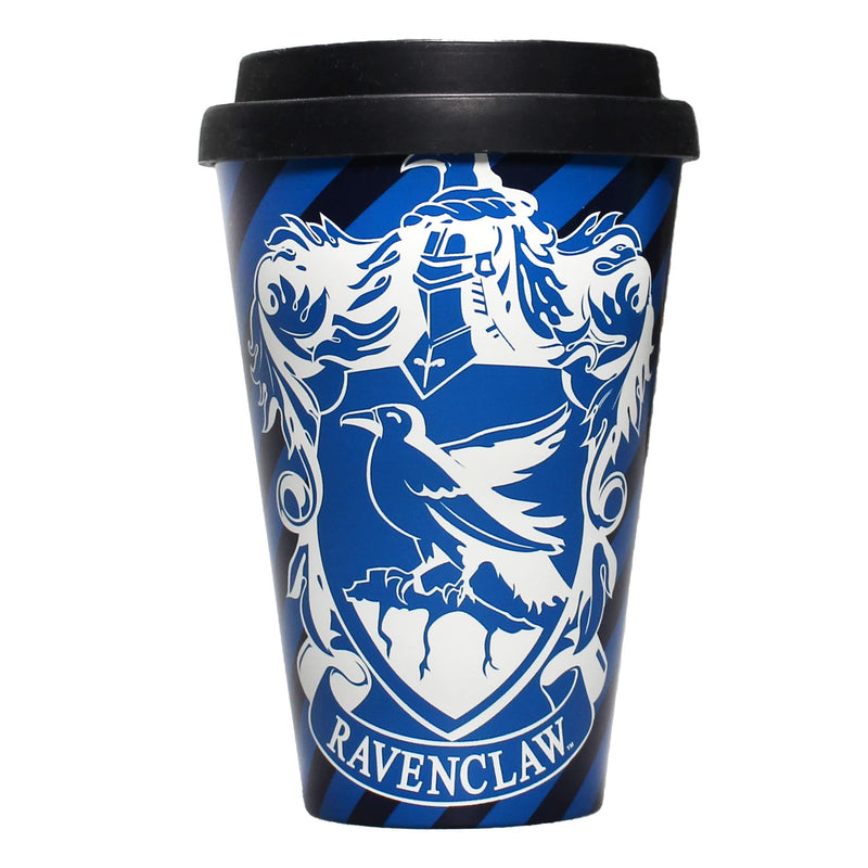 Harry Potter Travel Mug 400ml - Proud Ravenclaw - RPET - Coffee Cup Travel Mug - Reusable Cups for Hot Drinks - Eco Travel Mug