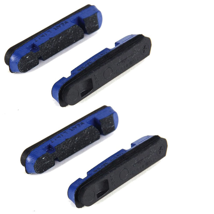 Campagnolo Spares 4-Piece BR-PEO500X1 Brake Pads for PEO Rims - Black