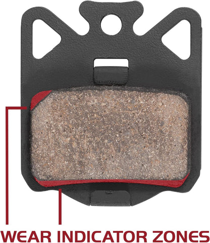 Campagnolo Unisex – Erwachsene Bremsbeläge-2651155534 Bremsbeläge, Schwarz, Einheitsgröße