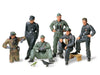 Tamiya 300035201 - 1:35 WWII Figuren-Set Deutsche Panzerbesatzung.i.Ruhe(6