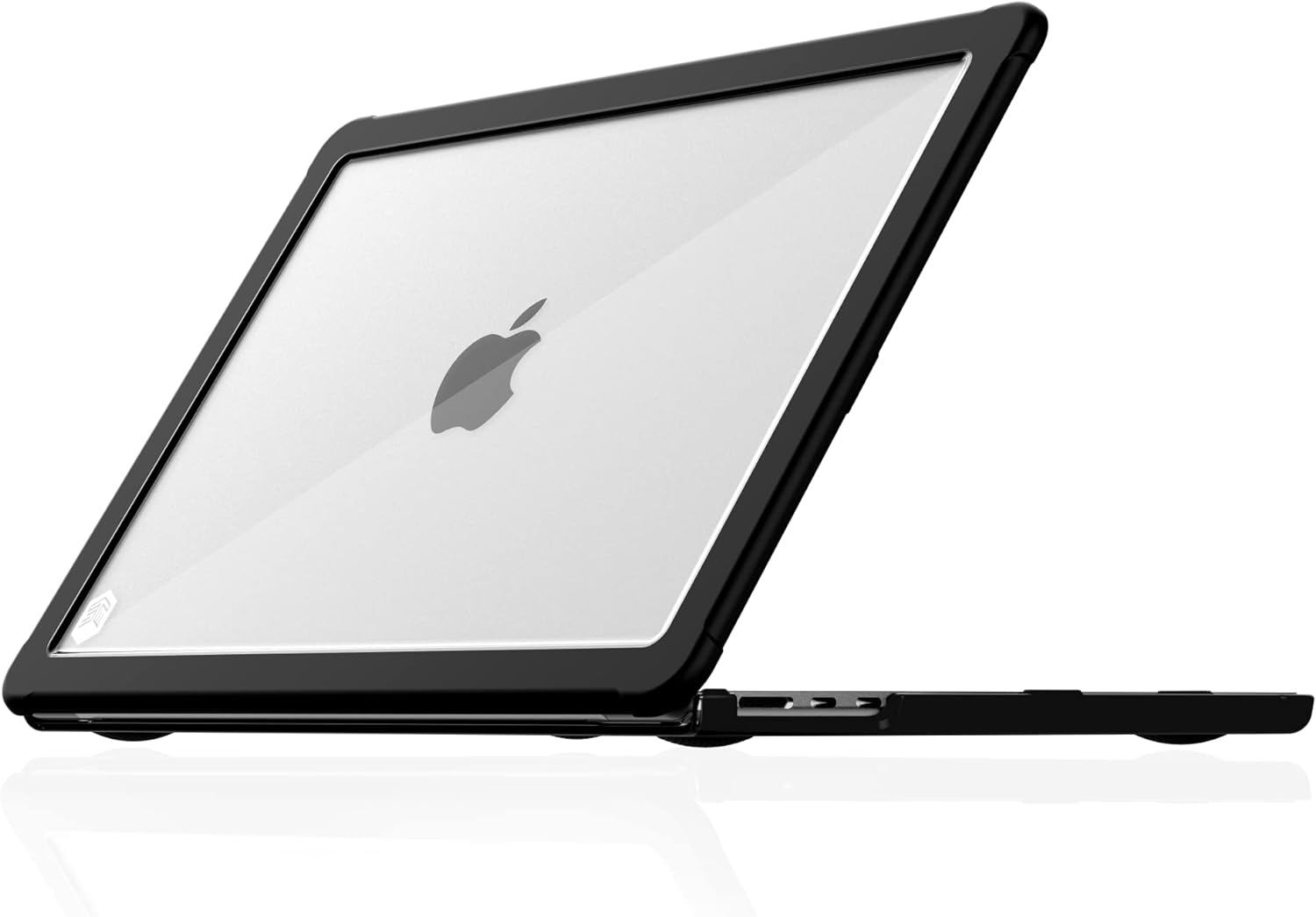 STM Studio Protective Case for MacBook Air 13" Retina - M2, 2022 (MLXW3LL/A) - Translucent, Vented, Lightweight Laptop Cover - Clear (stm-122-373MU-01