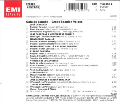 Puccini:Verdi:Gala De Espana
