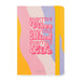 Legami - Medium Weekly Diary with Notebook, 12 Months, January 2024 December 2024, Week Detail on Left Page, Writing Space on Right Page, 12x18 cm, Waves Theme