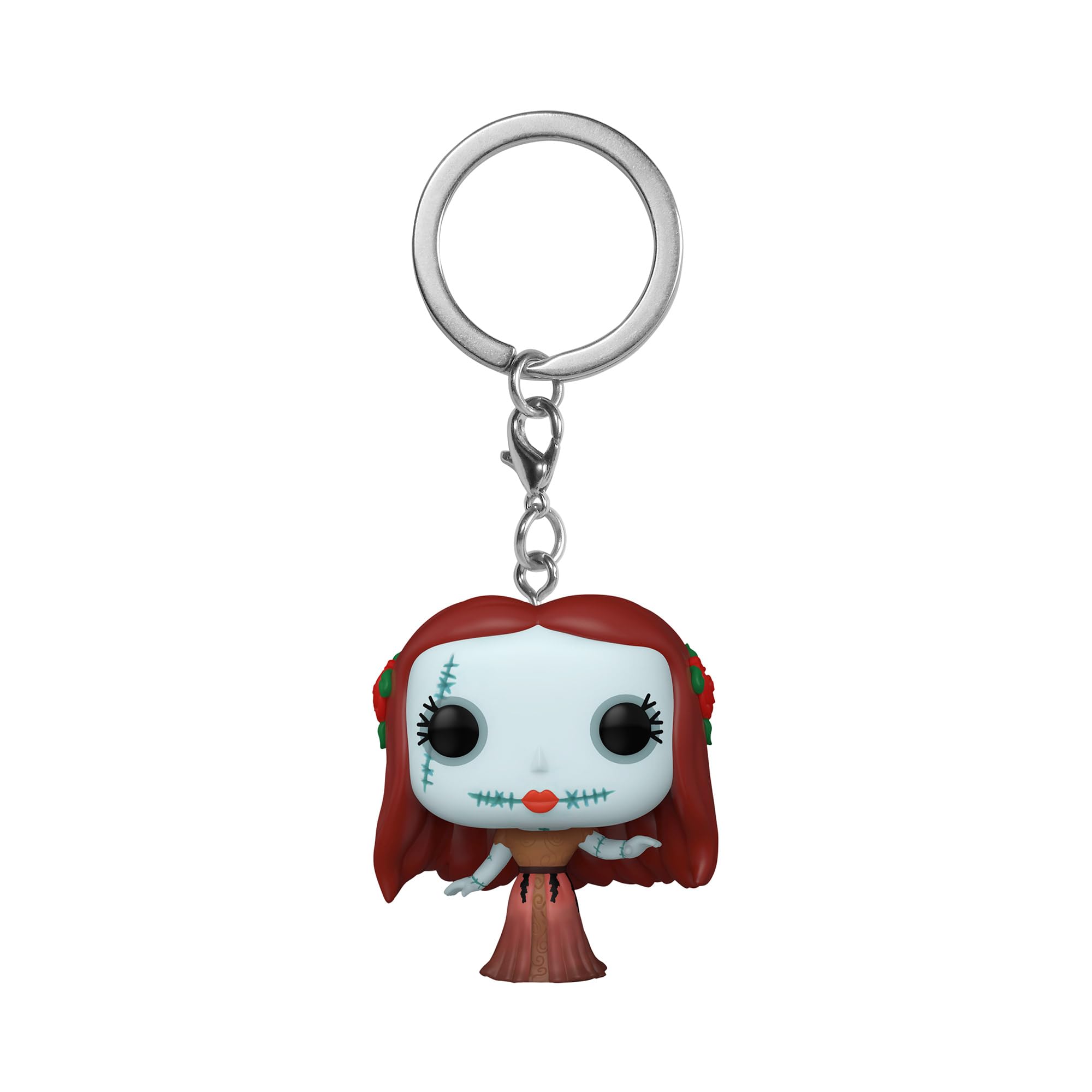 Funko Pop! Keychain: Disney The Nightmare Before Christmas 30th - Formal Sally - Neuartiger Schlüsselanhänger - Vinyl-Minifigur Zum Sammeln - Strumpffüller - Geschenkidee - Offizielle Handelswaren