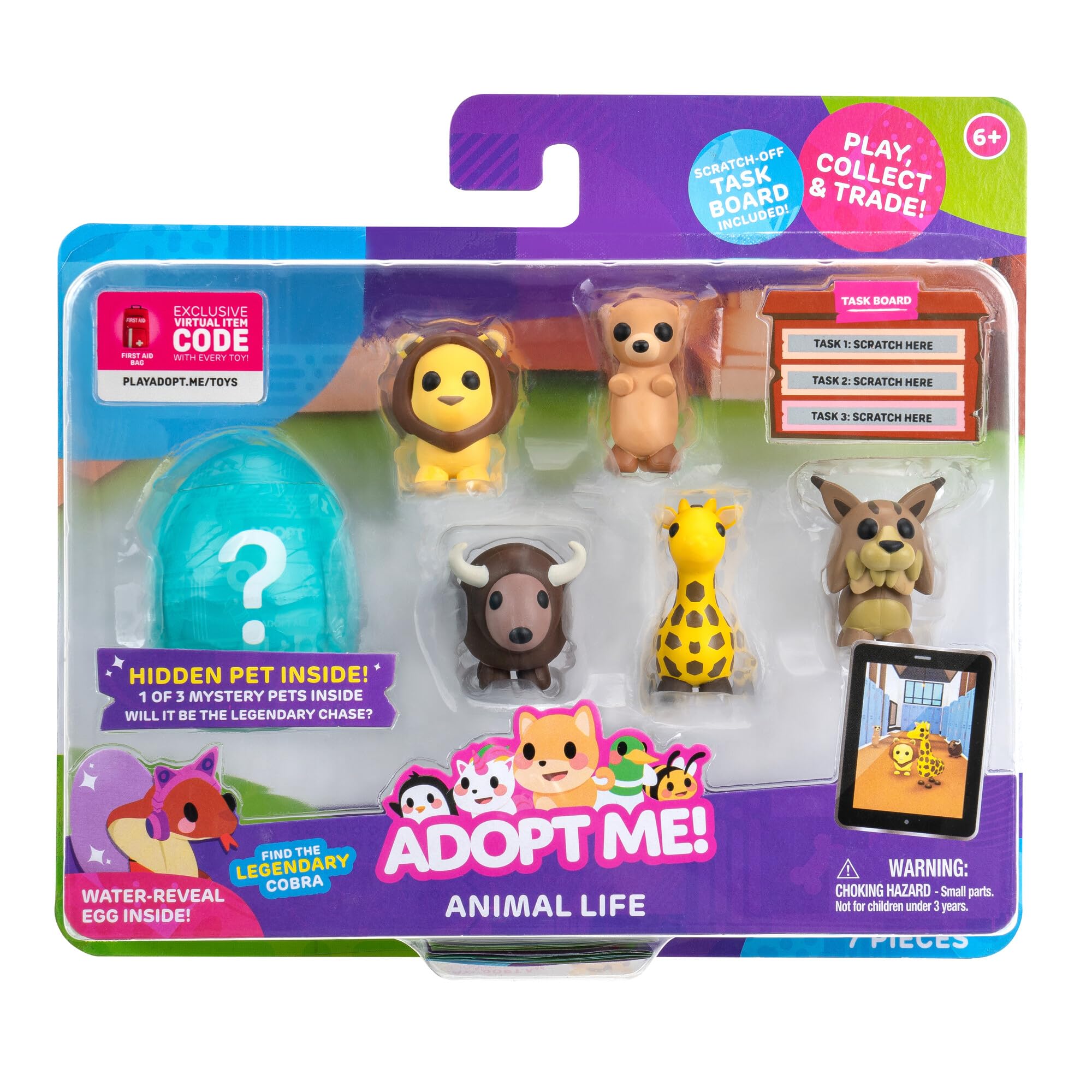 Adopt Me! Me - Playset Multipack 6 Animal Life