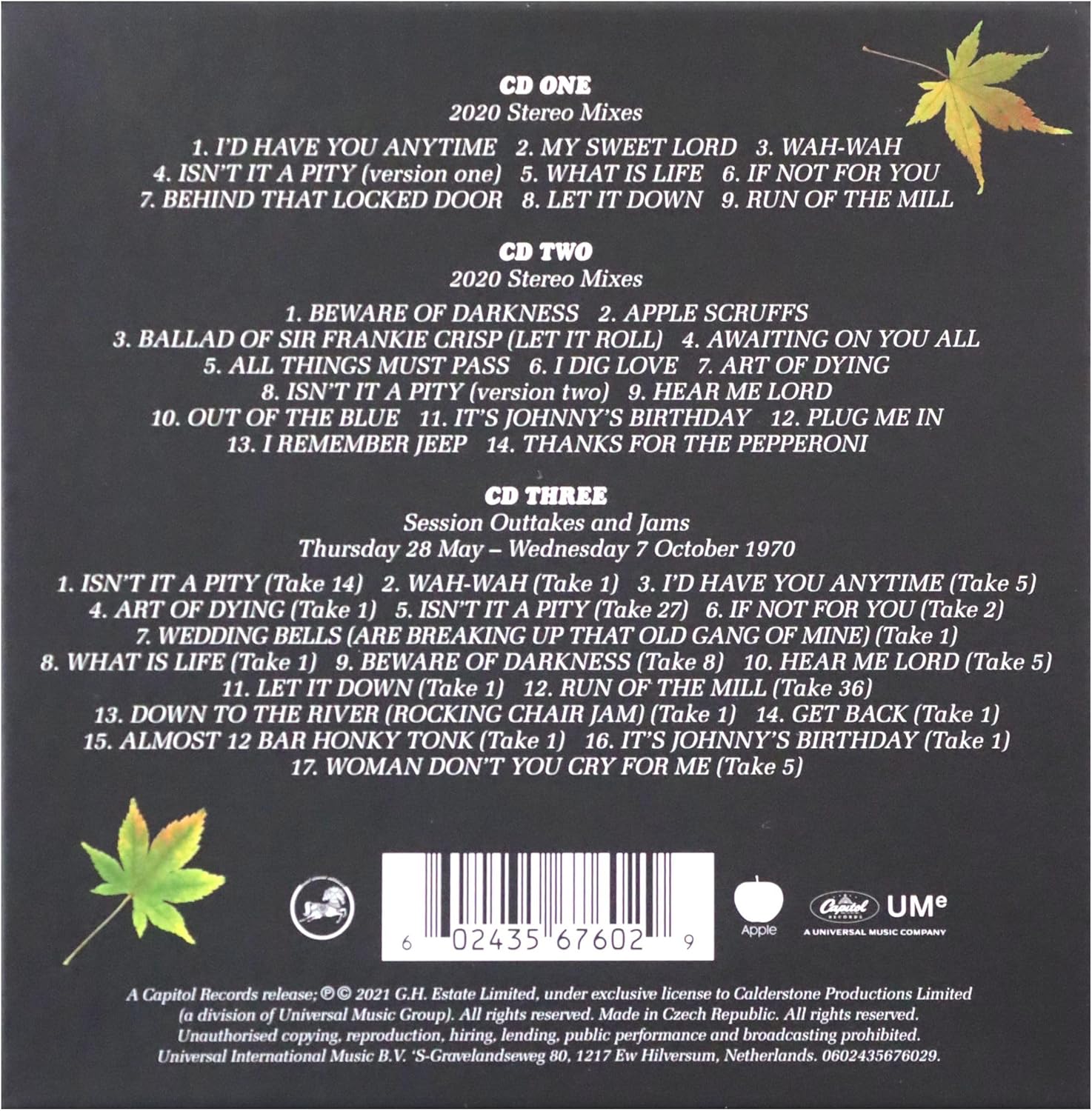 All Things Must Pass (Deluxe Edition)-GEORGE HARRISON