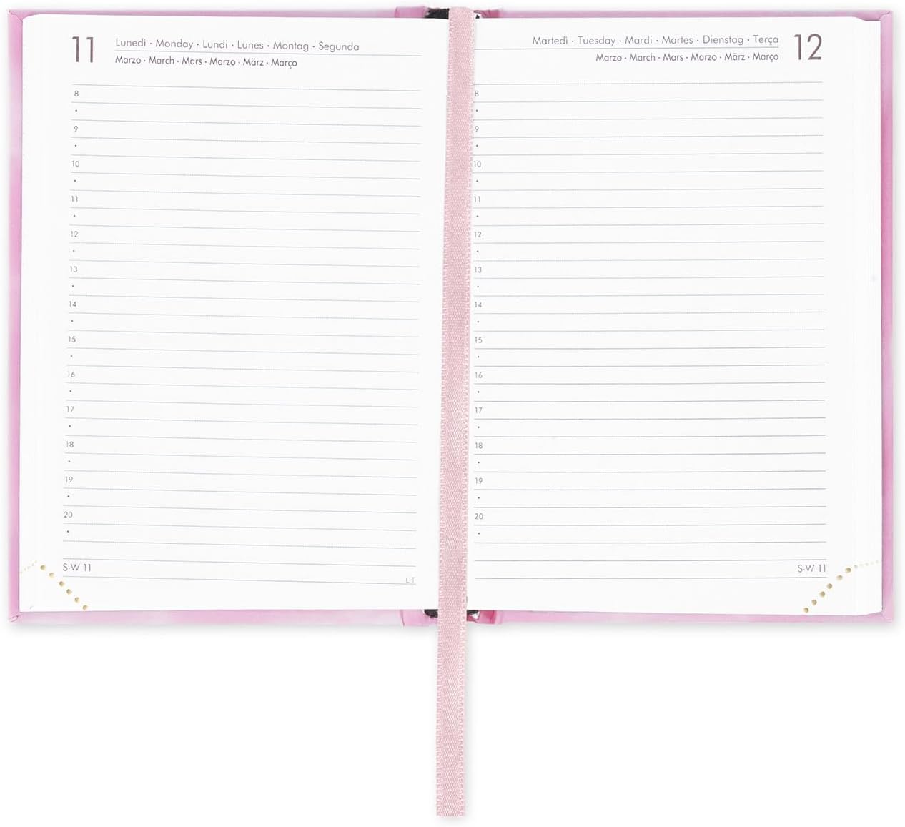 Legami - Small 12 Month Photo Agenda from January 2024 to December 2024, Elastic Closure, Monthly Planner January 2025, Final Pocket, Address Book, 9.5x13.5 cm, Magic Theme