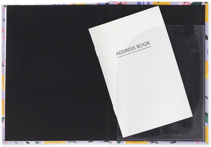 Legami - Small 12 Month Photo Agenda from January 2024 to December 2024, Elastic Closure, Monthly Planner January 2025, Final Pocket, Address Book, 9.5x13.5 cm, Lemon Theme