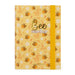 Legami - Small 12 Month Photo Agenda from January 2024 to December 2024, Elastic Closure, Monthly Planner January 2025, Final Pocket, Address Book, 9.5x13.5 cm, Bee Theme