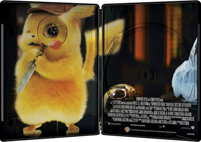 Pokémon Detective Pikachu - Steelbook (3D Blu-ray + Blu-Ray)