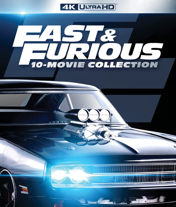 FAST & FURIOUS 1-10 Boxset 4K UltraHD (NL Versie