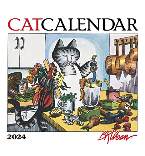B Kliban Catcalendar 2024 Mini Wall Cale