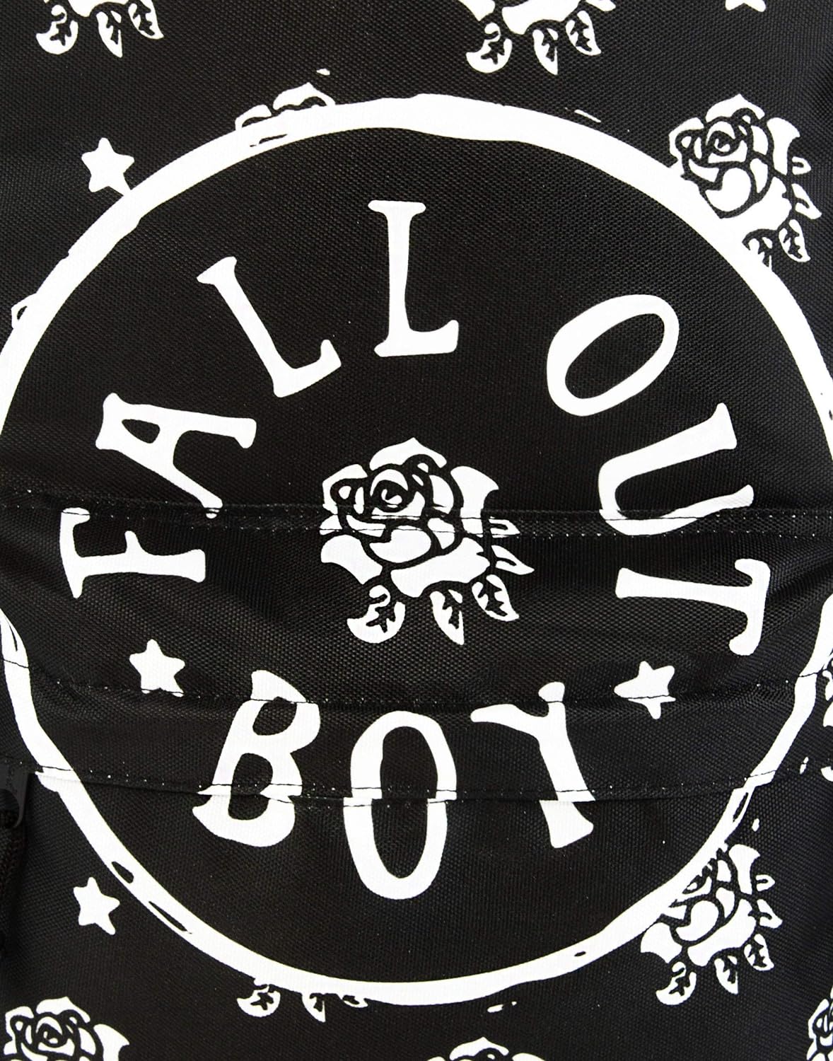 Fall Out Boy Backpack Rock Sax Rose Stamp Music Merchandise Rucksack Bag Adults