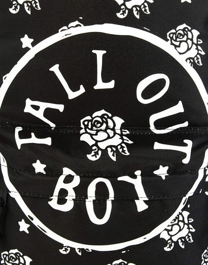 Fall Out Boy Backpack Rock Sax Rose Stamp Music Merchandise Rucksack Bag Adults
