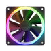 NZXT F140 RGB Fans - RF-R14SF-B1 - Advanced RGB Lighting Customization - Whisper Quiet Cooling - Single (RGB Fan & Controller REQUIRED & NOT INCLUDED) - 140mm Fan - Black 140mm Single pack Black