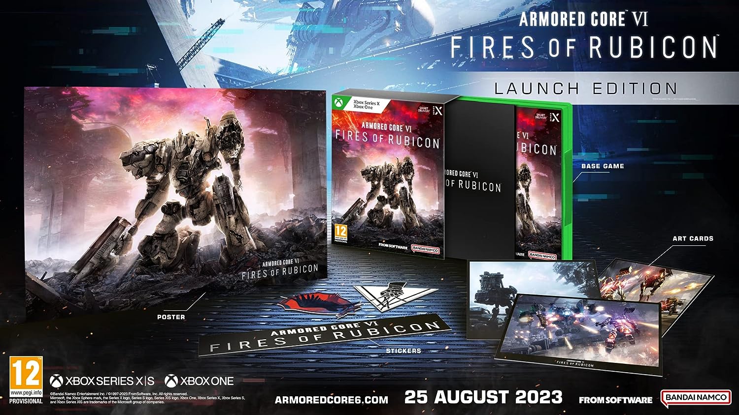 Armored Core VI Fires of Rubicon Launch Edition (Xbox One / Series X)