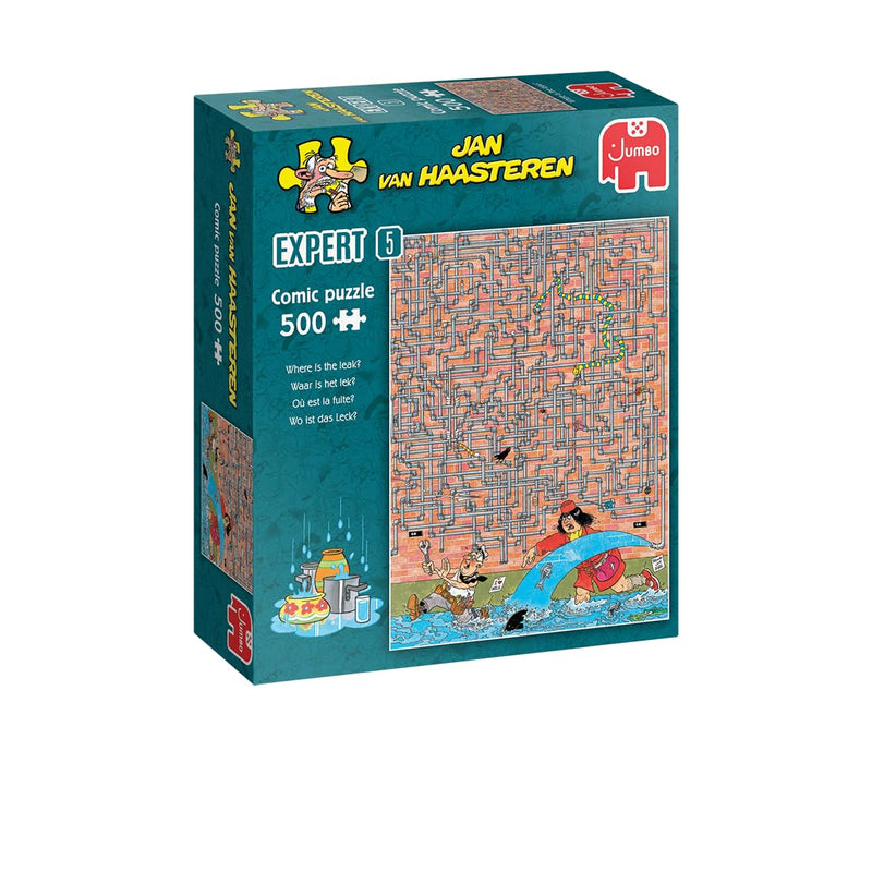 Jan van Haasteren - Jan van Haasteren Legpuzzel Expert 05 Where is the leak? 500