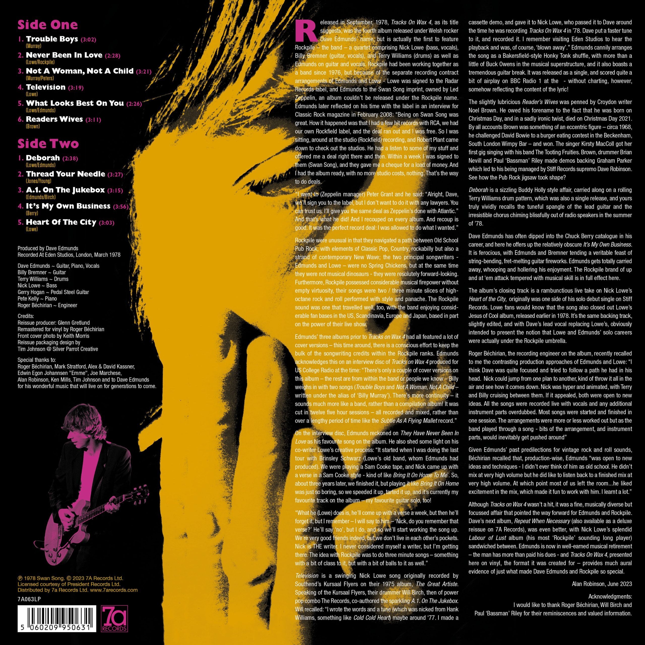 Tracks On Wax 4