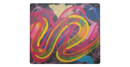 Xtrfy GP4 - Big gaming mouse pad - Effortless Gliding with Perfect Mouse Control - Stitched Edges and Non-Slip for Gamer - Machine Washable - Street Pink Edition, Rectangle 460 x 400 x 4 mm