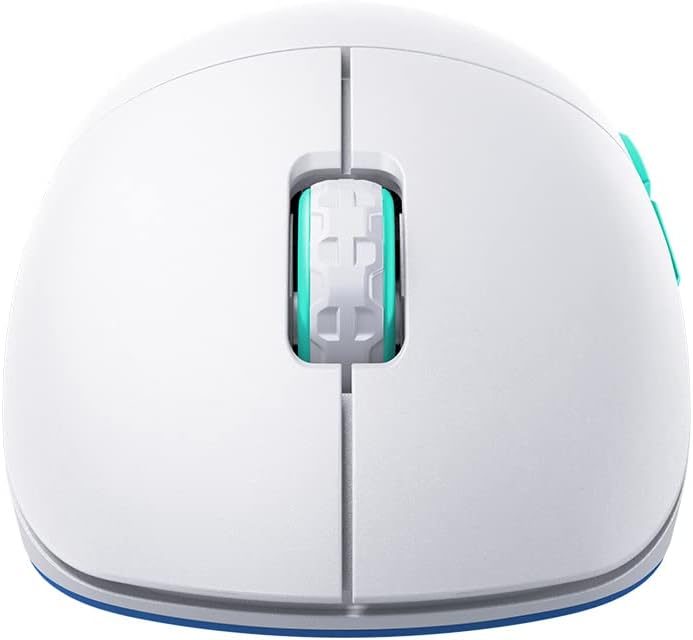 XTRFY M8 - Wireless Gaming Mouse - Superlight and Optimised for E-Sports - with 2.4 GHz Radio - Extremely Low Front for Higher Precision - Rechargeable, White