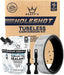 Peaty's Tubeless Wheel Conversion Kit - Enduro, DH, Gravel & Road Bike Kits - Includes: Tubeless Valves, Rim Tape & Biofibre Tyre Sealant Pouch - Premium Easy Step-By-Step First Time Setup Guide 30mm Enduro & DH