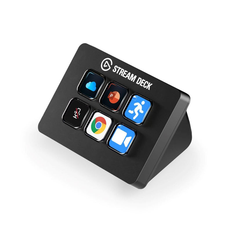 Elgato Stream Deck Mini – Copy & Paste Function – Easy Programmable Shortcuts and Software Integration: Excel, Teams, Zoom, and More, Streamline Your Workflow, Compatible with Mac & PC