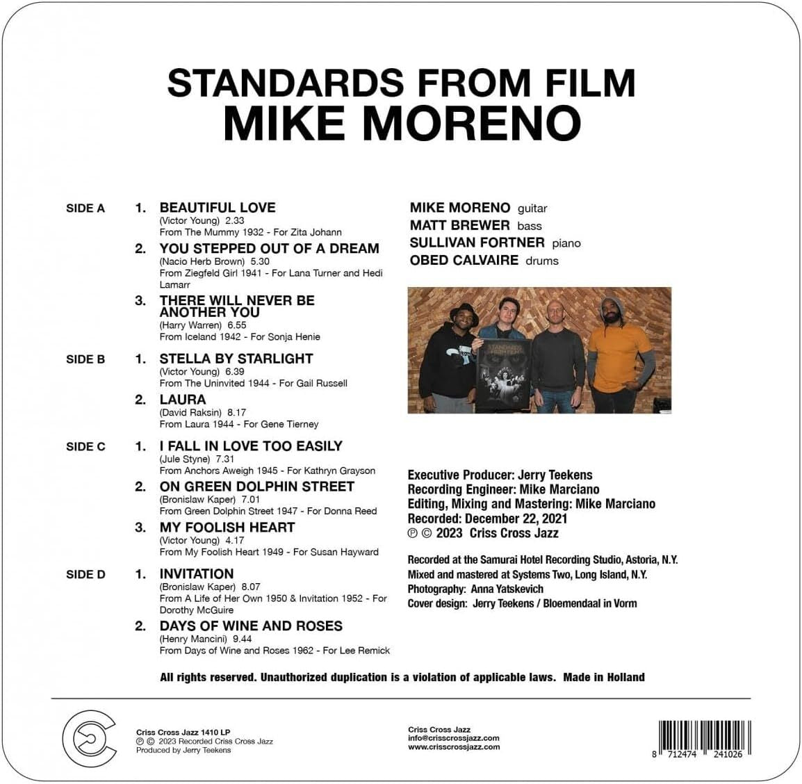 Standards from Film