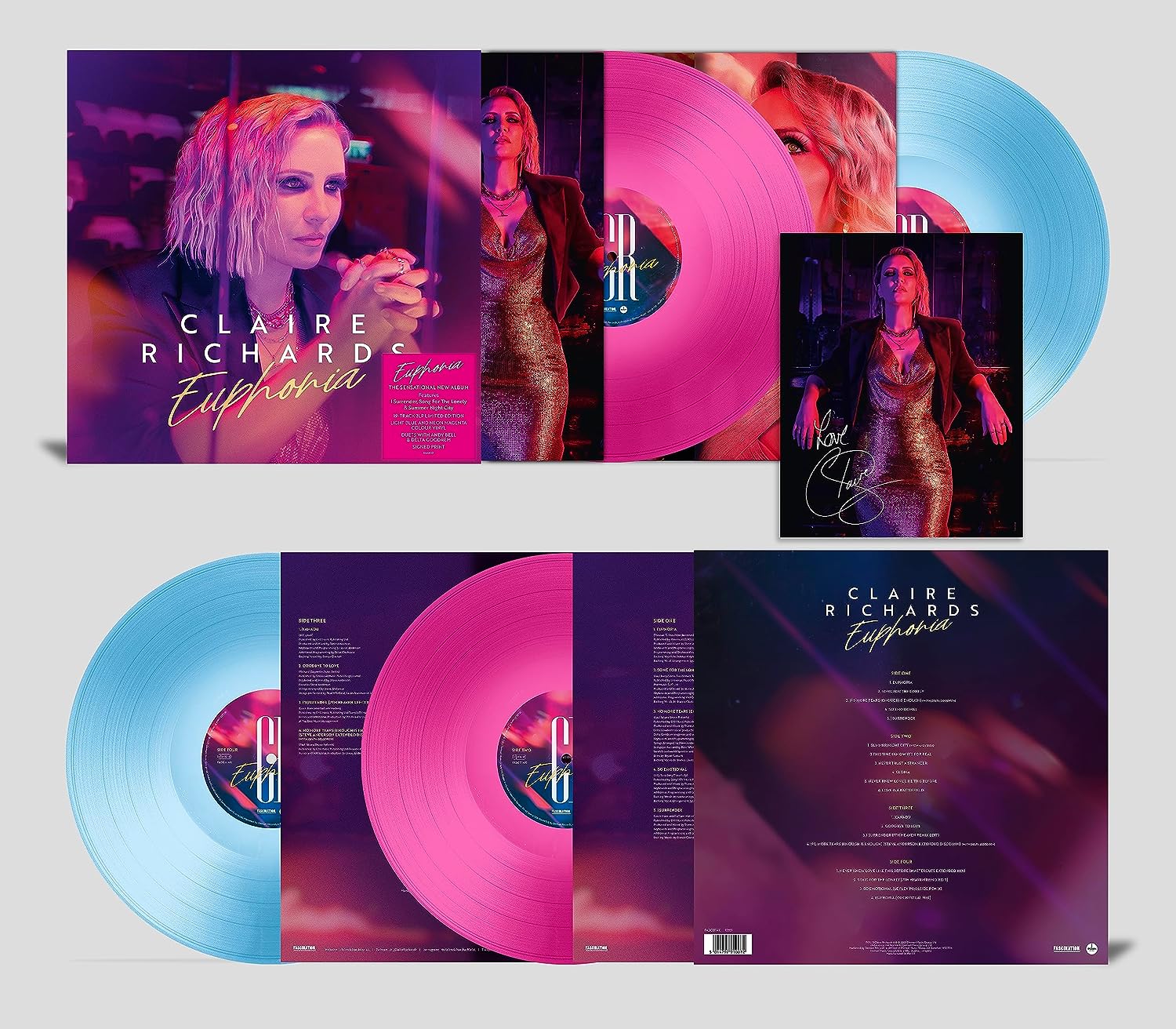 Claire Richards: Euphoria (Signed Coloured Vinyl - Limited Edition