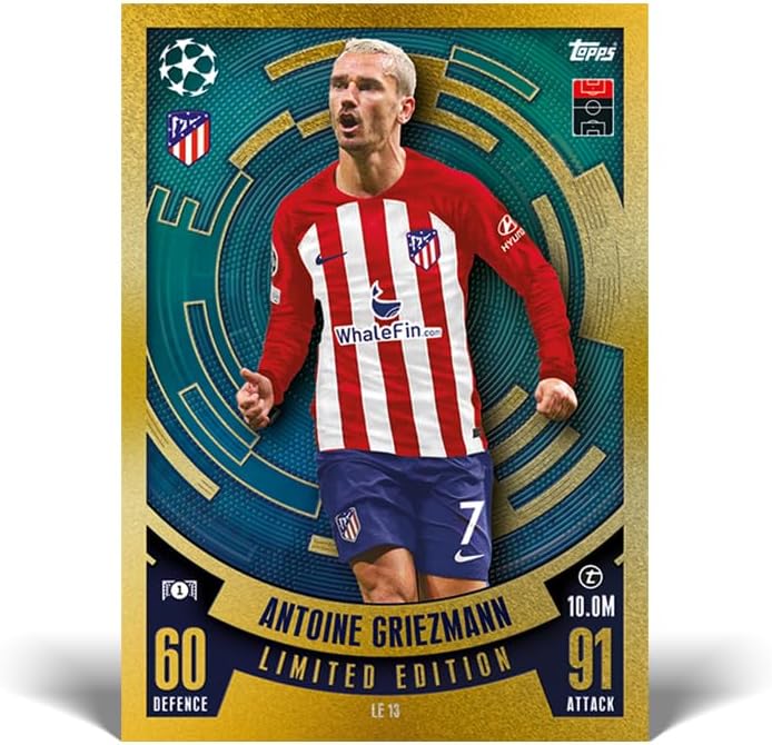 Topps Match Attax 23/24 Mega Multipack Contains 48 Match Attax Cards (4 Packs) Plus 2 Limited Cards