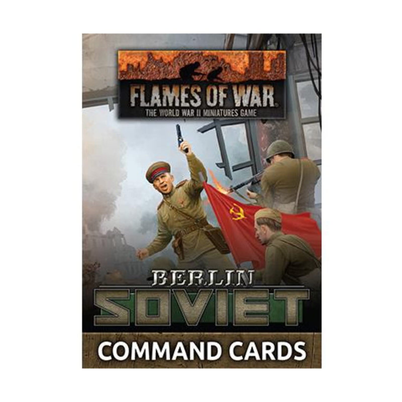 Flames of War: Berlin Soviet Command Cards (FW274C