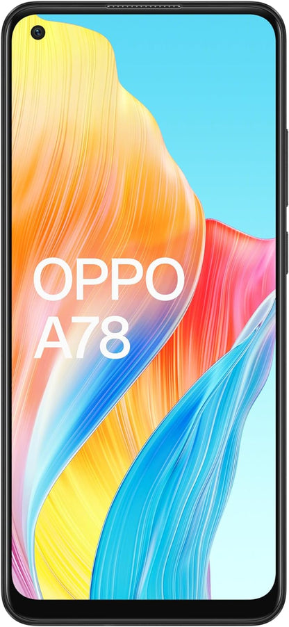 OPPO A78 16,3 cm (6.43") Double SIM Android 13 4G USB Type-C 8 Go 128 Go 5000 mAh Noir