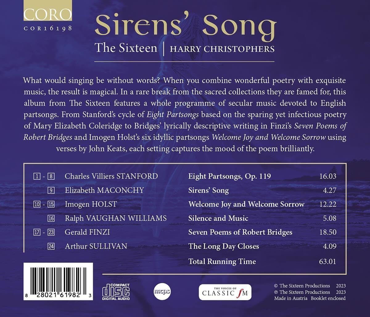 The Sixteen: Sirens' Song
