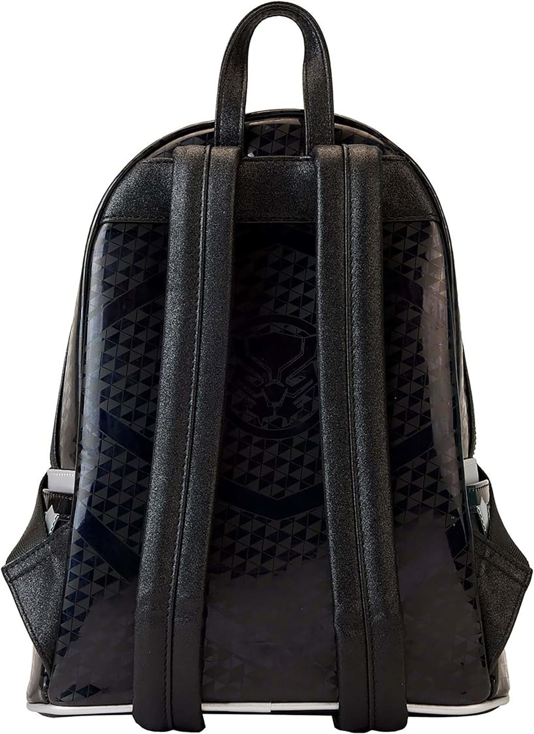 Loungefly Marvel Shine Black Panther Cosplay Mini Backpack Womens Double Strap Shoulder Bag Purse One Size