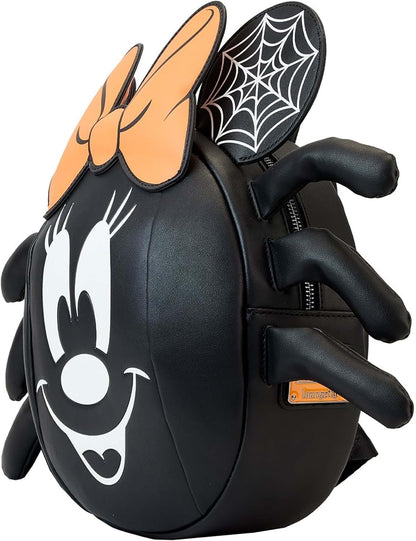 Loungefly Disney Minnie Spider Mini Backpack | Halloween Bags One Size