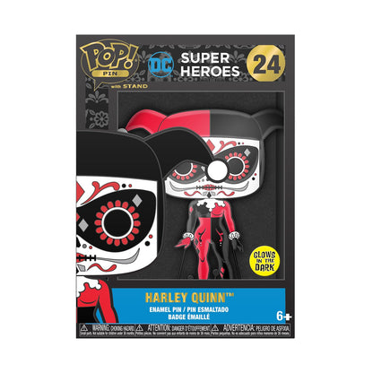 POP! Pin - DC Super Heroes #24 Harley Quinn Dia De Los DC