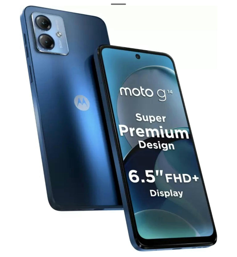 Motorola moto g14 16,5 cm (6.5") Double SIM Android 13 4G USB Type-C 4 Go 128 Go 5000 mAh Crème