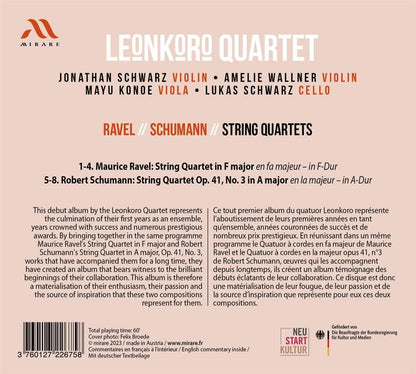 Ravel/Schumann: String Quartets